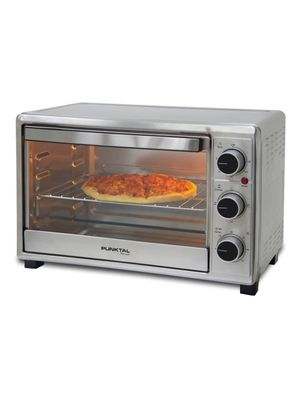 Horno Eléctrico De Mesa Punktal Inox 28 Litros 1500w Amv