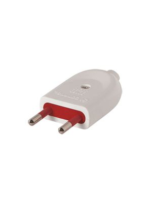 Adaptador Ficha Macho 2 en Linea sin tierra 10 Amp VIVION