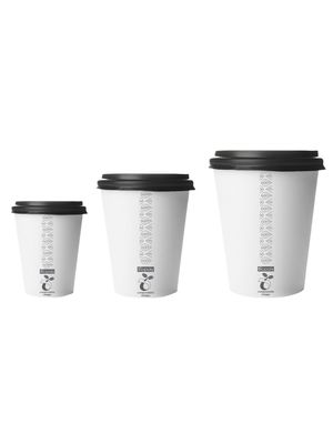 TAPA 1000 UNIDADES 6 OZ COMPOSTABLE BIODEGRADABLE CAFE JUGO