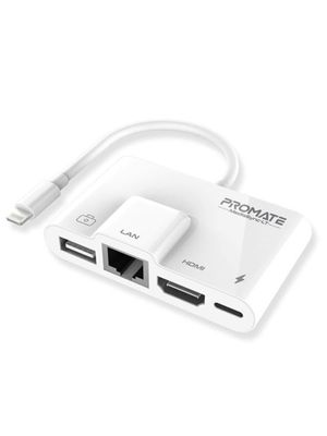 PROMATE MEDIASYNC-LT HUB ADAPT LIGHTN A USB/HDMI/LAN/LIGHTN