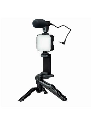 SLIDE VL220 TRIPODE/MONOPIE P/VLOGGING C/LUZ-MIC Y SOPORTE