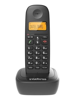 Teléfono Inalámbrico Intelbras Ts 2510 Negro