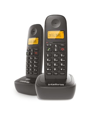 Teléfono Inalámbrico Intelbras Ts 2512 Negro