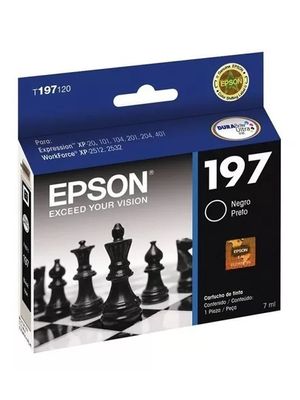 EPSON T197120 BK XP101,104,201,204,211,401,411,WF2512,2532 8