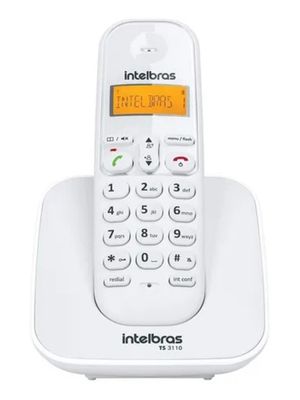 Teléfono Inalámbrico Intelbras Ts 3110 Blanco