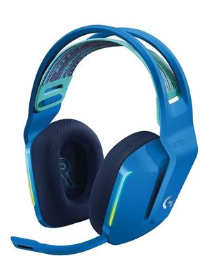 Auriculares Gamer Inalámbricos Logitech G Series G733 Azul Con Luz  Rgb Led