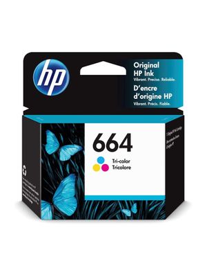 Cartucho original de tinta Tri-color HP 664 Advantage