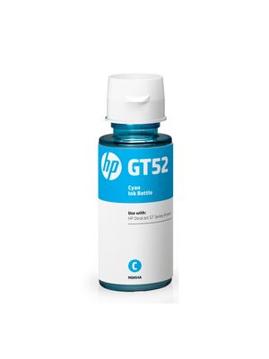 Recarga De Tinta Para Impresora Hp Gt52 Cian Original