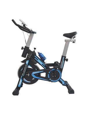 Bicicleta Fija De Spinning Con Bandas Y Disco 18kg Randers