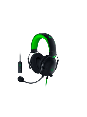 Auriculares con Micrófono RAZER Blackshark Black V2 + Usb Sound Card