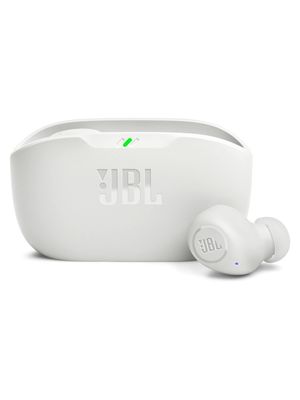 Auriculares JBL Wave Buds TWS Wireless con Base de Carga Blanco
