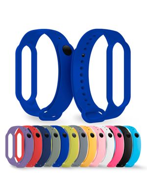 Pulsera Malla Correa Para Mi Band 7 Color Azul Francia