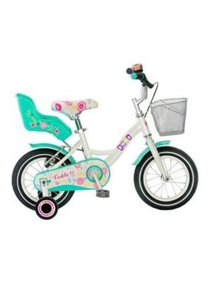 BICICLETA ROMA NIÑA CANDIE RUEDITAS RODADO 12 ASIENTO MUÑECA