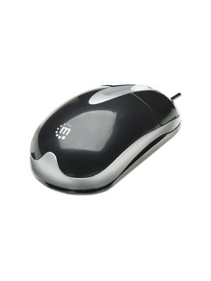 Mouse USB MH3 800dpi Negro BOX Manhattan