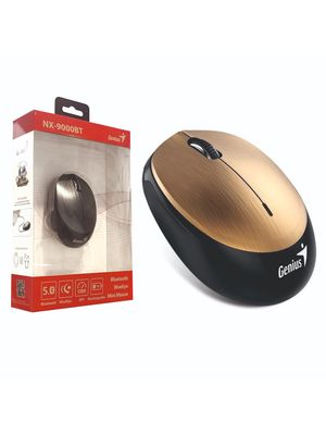 Mouse inalambrico Genius NX-9000 Bluetooth Dorado