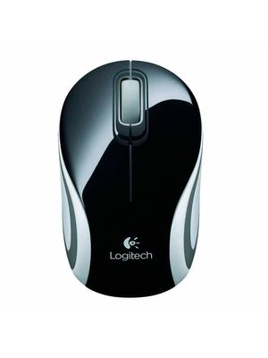 Mini Mouse Logitech M187 Inalambrico Negro