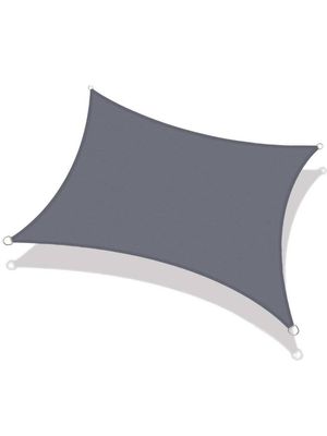 Toldo Vela p/ sombra viento y granizo c/ protección Uv -3*2m