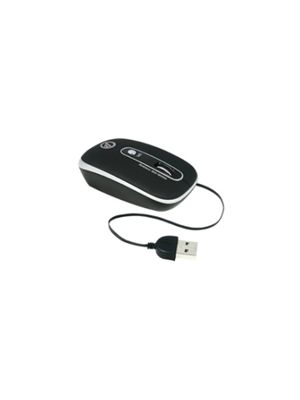 Mouse Retractil Plata Cliptec 979