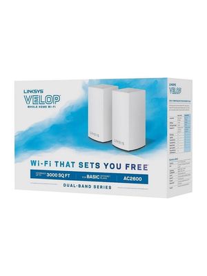 Sistema Malla Wifi Linksys Velop Whw0101 Ac1300 2 unidades