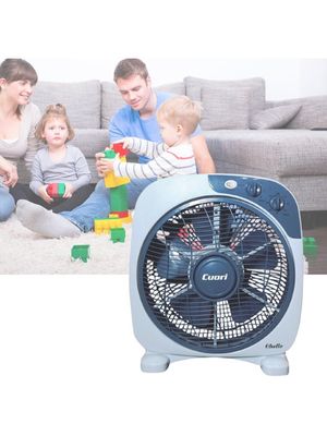 Ventilador Turbo Compacto Cuori Con Temporizador 5 Aspas