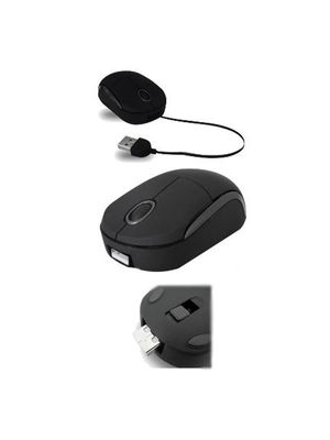 Mouse Optico Retractil Eurocase EUMO-P38 1200dpi