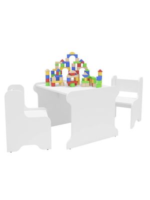 JUEGO DE MESA + SILLAS INFANTIL MICO