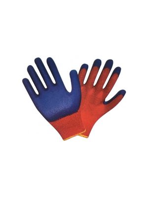 Guantes de latex Acrilico Rojo y Azul para el frio