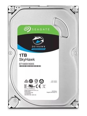 Disco Duro 3.5" Seagate Skyhawk 1TB Sata 3 5400 RPM 64mb