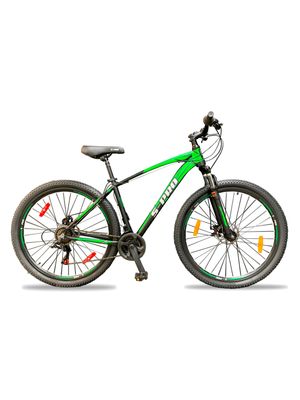 S-PRO Bicicleta ZERO3 rodado 29 Negro Verde de montaña