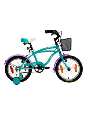 BACCIO Bicicleta MISS IPANEMA rodado 16 Turquesa Violeta