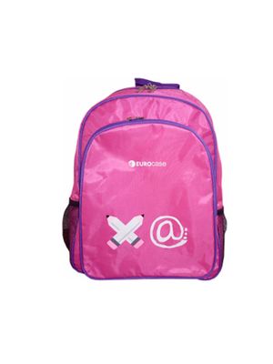 Mochila Eurocase Escolar EUBASP05PK Fucsia/Violeta