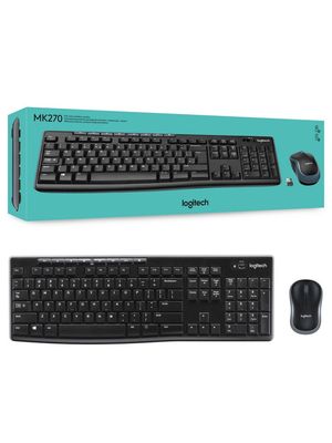 Combo Teclado y Mouse Logitech MK220 Inalambrico