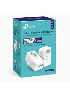 Adaptador de Red a Corriente TP-LINK PA7027P (2 Unidades)