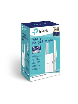 Extensor de Cobertura WiFi 6 TP-LINK RE505X Dual Band AX1500