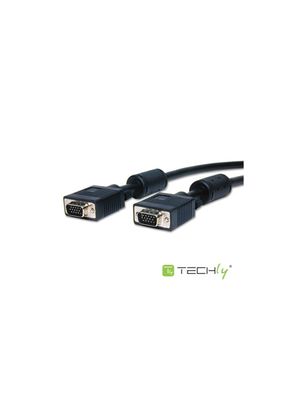 Cable VGA macho/macho 3,0 mts Ferrita - Techly