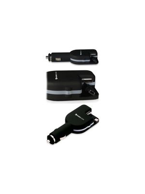 Cargador De Auto Para Dispositivos Móviles Usb & Mini Usb.