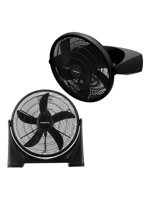 Ventilador Turbo Punktal 5 Aspas Para Piso O Pared 3 Velocidades 50cm De Diámetro