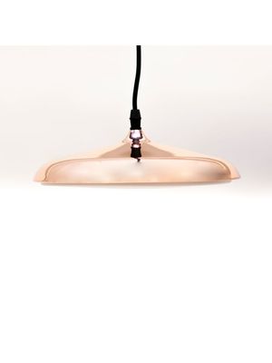 Luminaria Colgante De Techo Led Curvy - Cobre