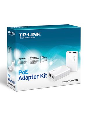 Adaptador Powerline TP-LINK POE TL-POE200 KIT