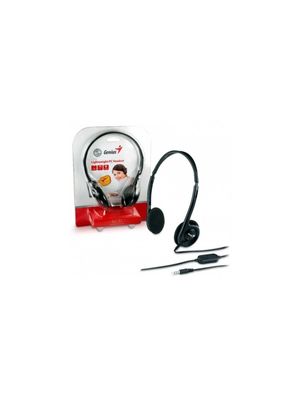 Auricular C/mic Genius HS-M200C Negro-PC, Notebook y Netbook