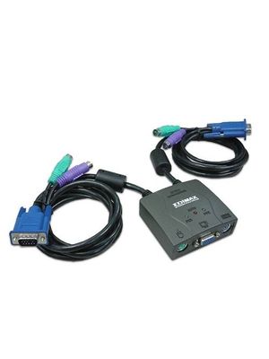 Edimax KVM 2P PS2 c/audio/cables EK-PA2C