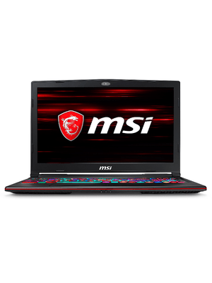 Notebook MSI GAMING GL63 i7 16gb 256gb ssd 15.6" 1660TI 6GB