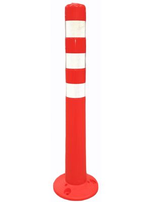 POSTE FLEXIBLE 75 CM CON REFLECTIVO - Seguridad Vial