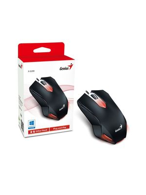 Mouse Gamer Genius X-G200 USB Negro - Gaming