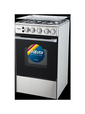 Cocina Supergas 4 Hornallas Inox con Termocupla 50x60-Enxuta