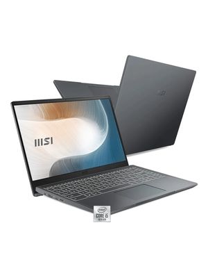 Notebook MSI Modern i5 4.2Ghz 8GB 128GB SSD 14" FHD W10 Pro