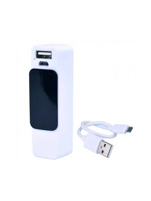 Power Bank Superex 2200mAh c/USB/Micro USB (Negro/Blanco)