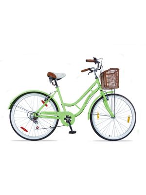 BACCIO Bicicleta IPANEMA Lady rodado 26 6 Vel 7914 Green