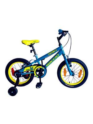 BACCIO Bicicleta BAMBINO rodado 16 Turquesa Amarillo