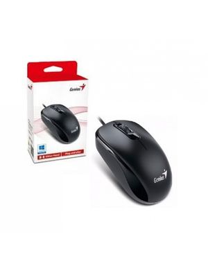 Mouse Genius DX-110 PS2 Optico Negro